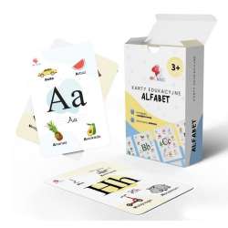 Karty edukacyjne Alfabet 35szt