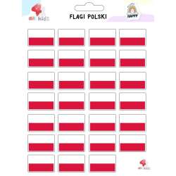 Naklejki dla dzieci Flaga Polski