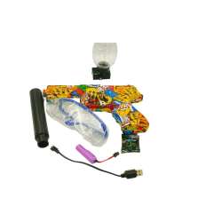 Pistolet na kulki żelowe i strzałki z ładowrką