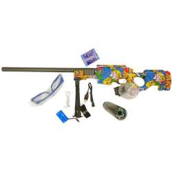 Karabin na kulki żelowe z ładowarką