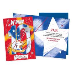 Karnet Urodziny 10