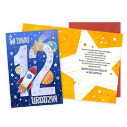 Karnet Urodziny 12