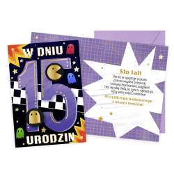 Karnet Urodziny 15