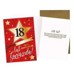 Karnet Urodziny 18
