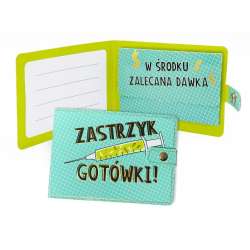 Portfelik koperta Zastrzyk gotówki