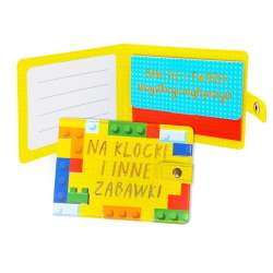 Portfelik Na klocki i inne zabawki lego