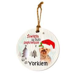 Zawieszka ceramiczna Boże Narodzenie York