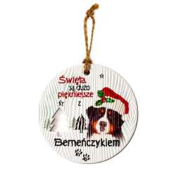 Zawieszka ceramiczna Boże Narodzenie Berneńczyk