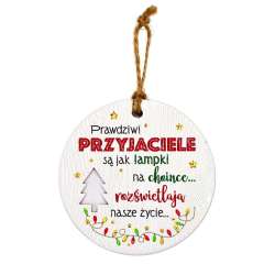 Zawieszka ceramiczna Boże Narodzenie