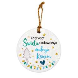 Zawieszka ceramiczna Boże Narodzenie