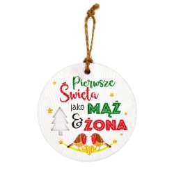 Zawieszka ceramiczna Boże Narodzenie