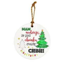 Zawieszka ceramiczna Boże Narodzenie