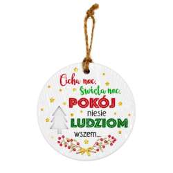 Zawieszka ceramiczna Boże Narodzenie