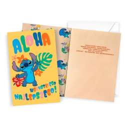 Karnet Urodziny Stitch