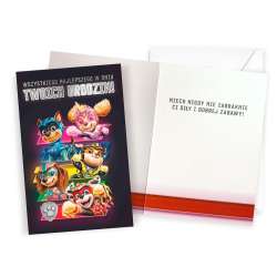 Karnet Urodziny Psi Patrol