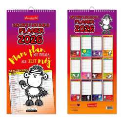 Kalendarz 2026 ścienny planer Sheepworld szczery