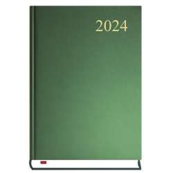 Terminarz 2024 A5 dzienny Asystent zielony - 1
