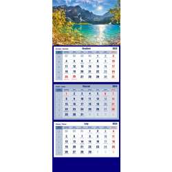 Kalendarz 2024 Trójdzielny Alpy - 1