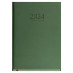 Terminarz 2025 B5 tygodniowy klasyczny zielony - 1