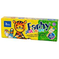 Farby plakatowe 12kol 20ml Tetis (KF001-D) - 1