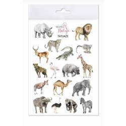 Tatuaże zmywalne Zwierzęta Afryki - 1