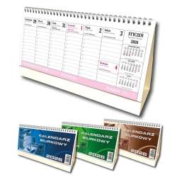 Kalendarz 2026 biurkowy poziom duży mix - 1