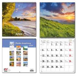 Kalendarz 2026 30x60 13 planszowy Pl. Krajobrazy - 1