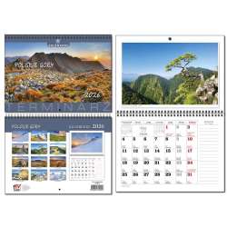 Kalendarz 2026 A3 terminarz 13p Polskie Góry - 1