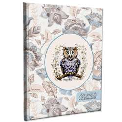 Kalendarz 2026 A5 tygodniowy notatka Sowa