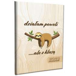 Kalendarz 2026 A5 tygodniowy notatka Leniwiec 1