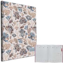 Kalendarz 2026 A4 tygodniowy Kwiaty Kawowe - 1