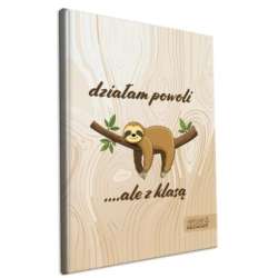 Kalendarz 2026 A4 tygodniowy Leniwiec