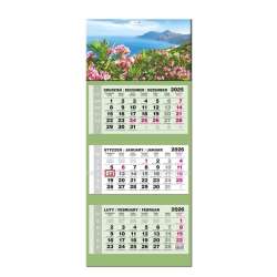 Kalendarz 2026 trójdzielny LUX wypukły Grecja Kos - 1