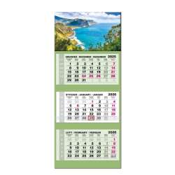 Kalendarz 2026 trójdzielny LUX gł. wypukła Madera - 1