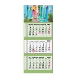 Kalendarz 2026 trójdzielny LUX gł. wypukła Maroko - 1