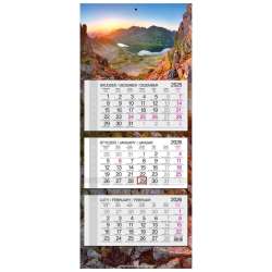 Kalendarz 2026 trójdzielny główka płaska Tatry - 1