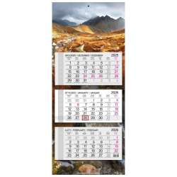 Kalendarz 2026 trójdzielny główka płaska Tatry - 1