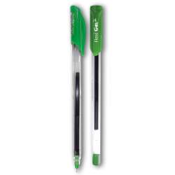 Długopis żelowy Flexi Abra Gel zielony (12szt)