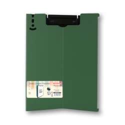 Deska z klipem A4 Prezenter zielona PENMATE