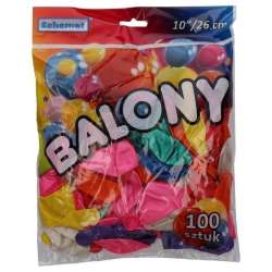 Balony metalizowane 26cm 100szt - 1