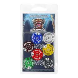 Trackers Counters Range 0-9 25mm Random Colours - 1