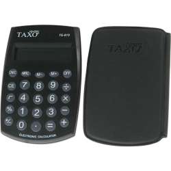 Kalkulator kieszonkowy 8-pozycyjny TG-819 czarny - 1