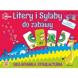 GRA'ABINO' -LITERY I SYLABY UKŁADANKA 30 KART DWUSTRONN. (5907437272649) - 2