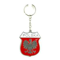 Brelok metalowy Godło Polski ABINO - 1