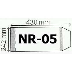 Okładka na podr B5 regulowana nr 5 (50szt) NARNIA