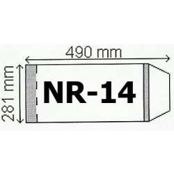 Okładka na podr A4 regulowana nr 14 (50szt) NARNIA