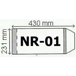 Okładka na podr B5 regulowana nr 1 (25szt) NARNIA