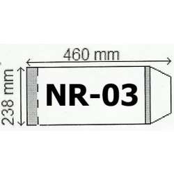 Okładka na podr B5 regulowana nr 3 (25szt) NARNIA - 1