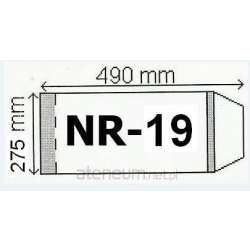 Okładka na podr A4 regulowana nr 19 (50szt) NARNIA