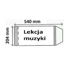 Okładka na podręcznik Lekcja muzyki (25szt) NARNIA - 1